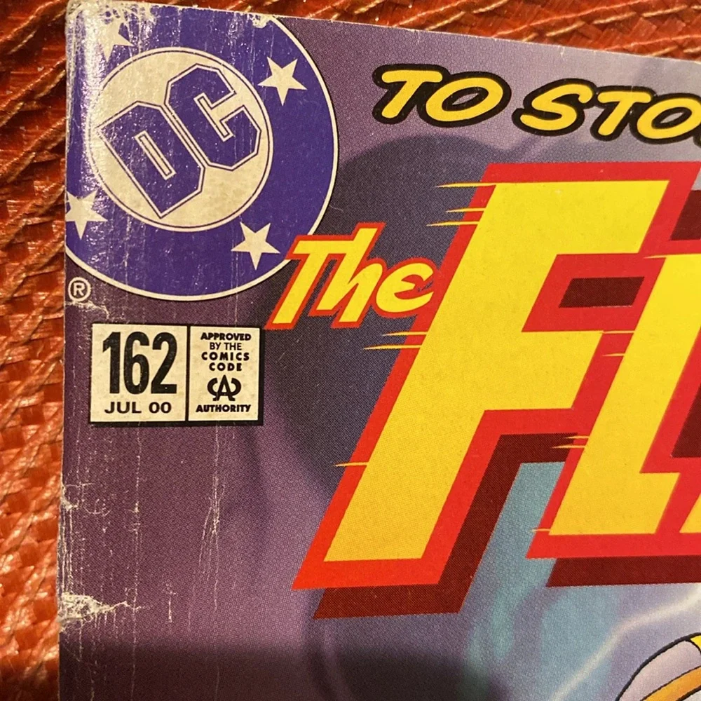 DC Comic- The FLASH Must Outrace SHAZAM !...#162 July 2000